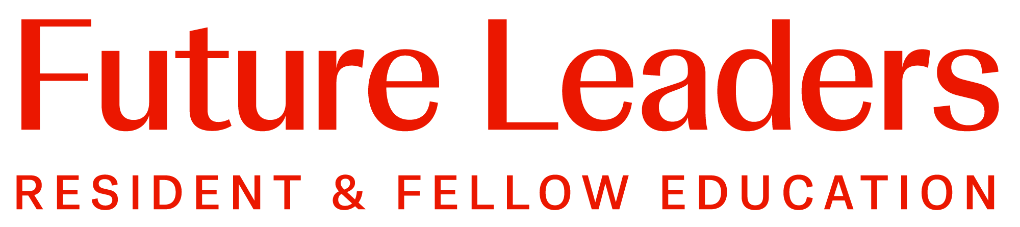 Future Leaders Resident & Fellows Education Logo
