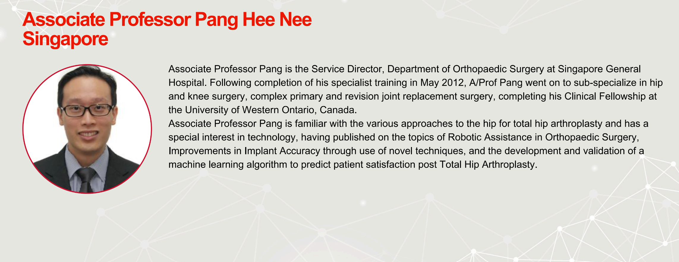 A. Prof. Pang