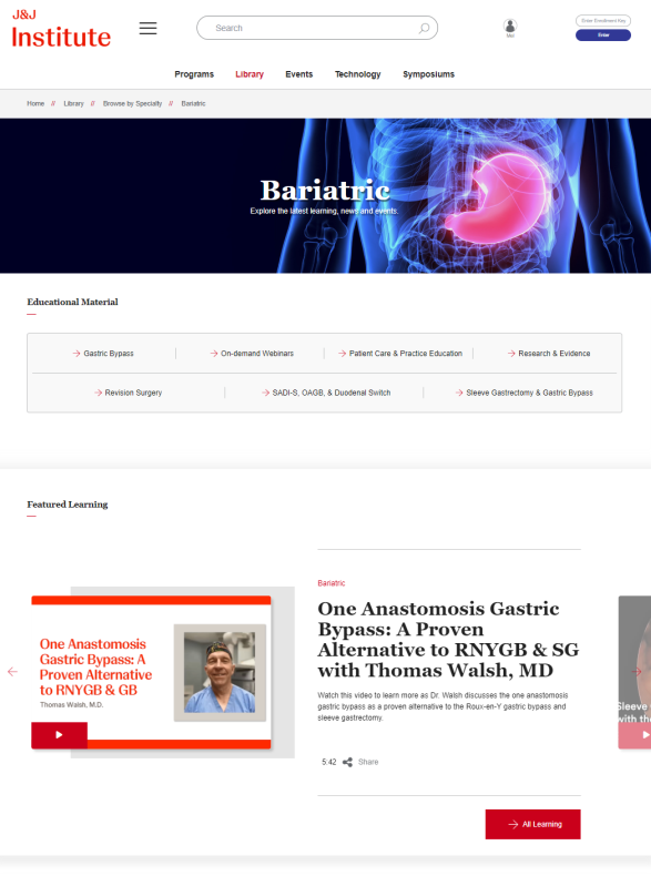 Bariatric On-Demand Library