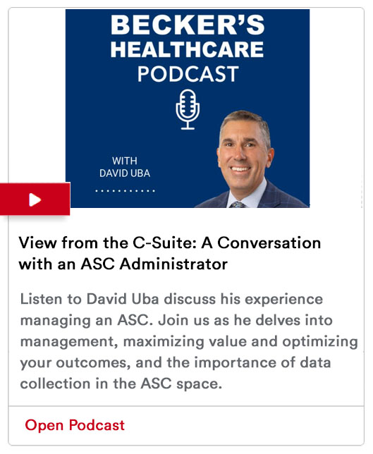 View from the C-Suite: A Conversation with an ASC Administrator Podcast Image