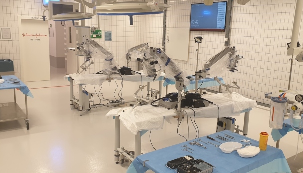 Laboratório nas instalações do Johnson & Johnson Institute em Soleura, Suíça 