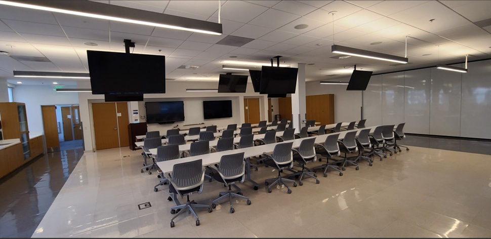 Training room in the Johnson & Johnson Institute facility location in Irvine, CA.