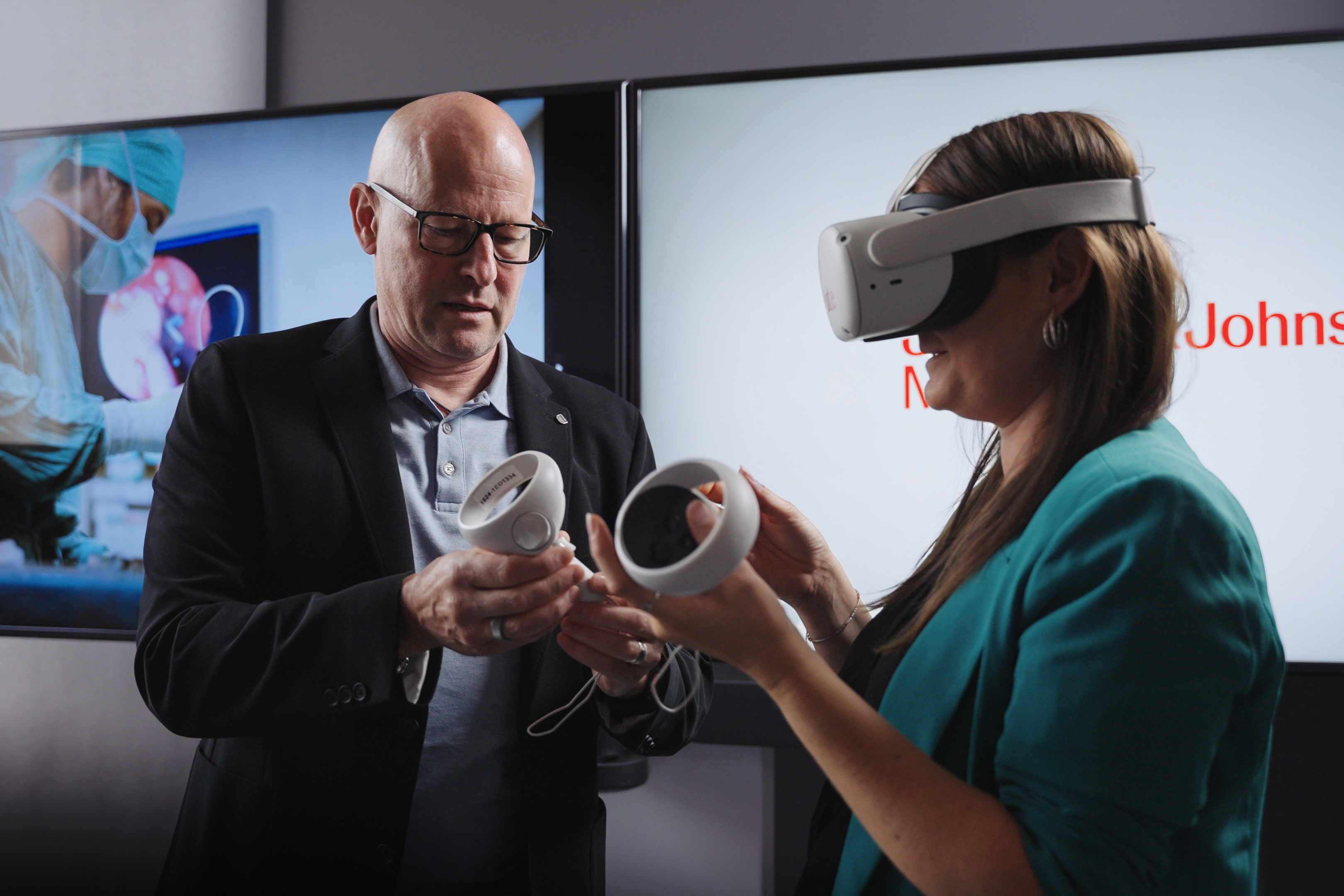 Virtual reality at the Johnson & Johnson Institute facility located in Solothurn, Switzerland.