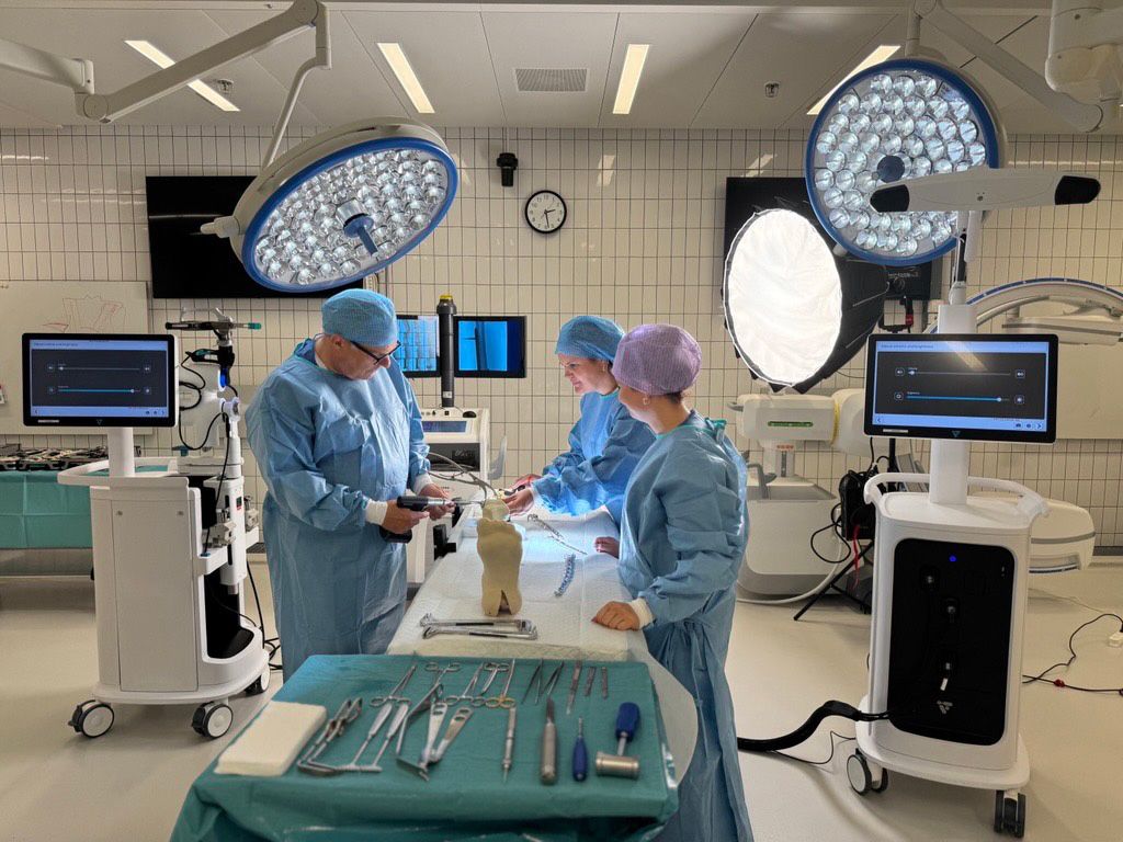 Wet lab in the Johnson & Johnson Institute facility located in Solothurn, Switzerland.