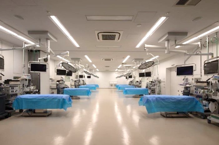 Lab room at the Johnson & Johnson Institute facility location in Tokyo.