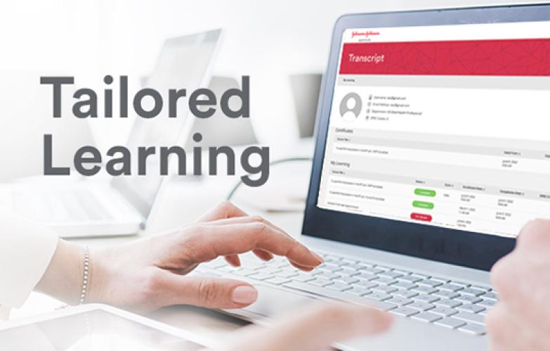 An image of J&J Institute Tailored Learning