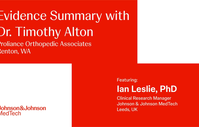 An Image From "VELYS Robotic-Assisted Solution: Evidence Summary with Timothy Alton, MD"