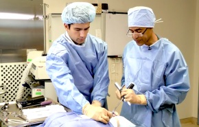 An image of the "Insertional Achilles Tendon Repair by Amol Saxena, DPM" video from the JnJInstitute.com website.