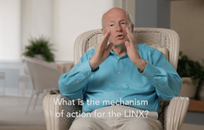 An image of the "What is the Mechanism of Action for the LINX® with Tom DeMeester, MD" video.
