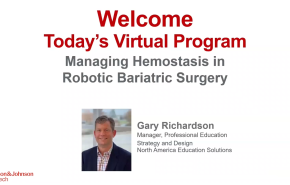 Managing Hemostasis in Robotic Bariatric Surgery