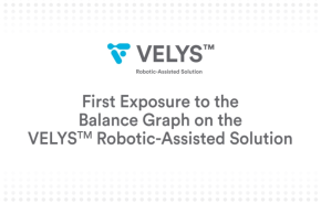 An image from the "VELYS™ Robotic-Assisted Solution Fireside Chat for Physician & Staff" playlist on the JnJInstitute.com website.