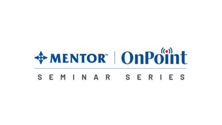 Mentor OnPoint Seminar Series Image