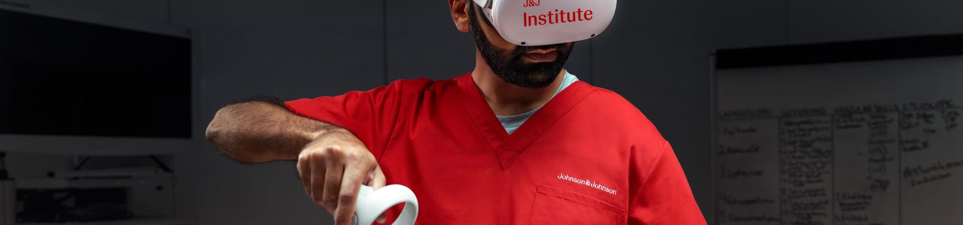 Image of JnJ Institute Virtual Reality Hero Image