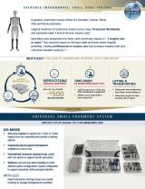 Infographic evidence brochure for Universal Small Fragment System