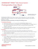 Dermabond Prineo Post-Op Care Sheet - ENG