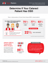An image from the "Vision Masters: Determine If Your Cataract Patient Has OSD" PDF on the JnJInstitute.com website.
