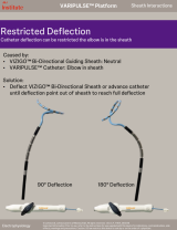 Page one of VARIPULSE™ Catheter and sheath interactions