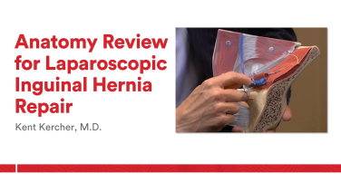 An Image From "Anatomy Review for Laparoscopic Inguinal Hernia Repair with Kent Kercher, MD"