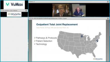 An image of the "Outpatient Total Joint Replacement & the Importance of Data Collection" video.