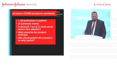 An image of the "Safer Anastomosis by TaTME - What is the Evidence?" video.