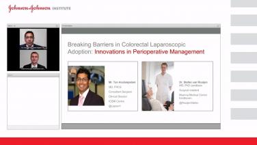 Innovations in Perioperative Management of Colorectal Laparoscopic Adoption with Tan Arulampalam, MD & Stefan van Rooijen, MD