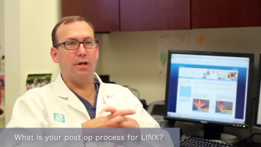 What is your Post Op Process for LINX with Tripp Buckley, MD