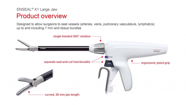 An image from the "Vaginal Hysterectomy Approaches with Advanced Bipolar Energy with James Cosgrove, MD" video on the JnJInstitute.com website.