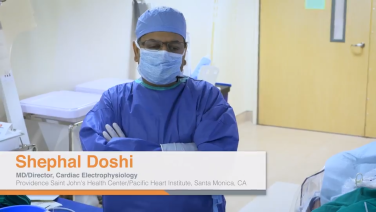 An image from the "Take your Ablation Workflow to the Next Level with Shephal Doshi, MD" video on the JnJInstitute.com website.