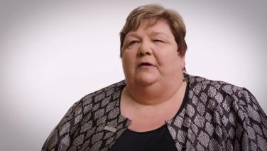 An image from the "Rosie's Story: How Surgical Site Infection Changed One Woman's Life" video on the JnJInstitute.com website.