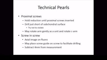 Thumbnail image of Proximal Humerus Fractures: Benefits of the MultiLoc Humeral Nail with Brian Vikaryous, MD