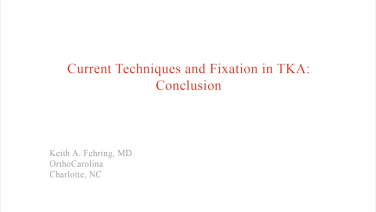 an image of "Current Techniques & Fixation in Total Knee Arthroplasty: Cementing Pearls" video on jnjinstitute.com