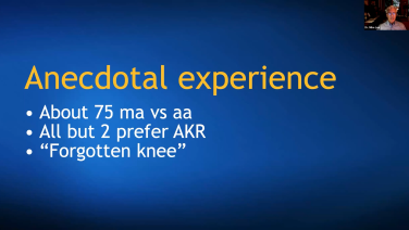 image of Femur First Anatomic Alignment: Experience, Observations & Changes with Michael Lee, MD video on jnjinstitute.com