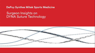 An image from the "Surgeon Insights on DYNA Suture Technology with Karen Sutton, MD" video on the JnJInstitute.com website.
