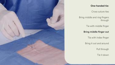 image of "Surgical Knot Tying Techniques" video on jnjinstitute.com