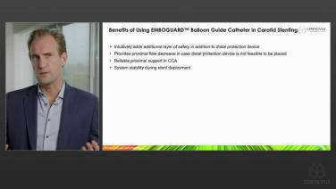 An Image From "EMBOGUARD™ Carotid Stenting Case Reviews with Jan-Karl Burkhardt, MD"