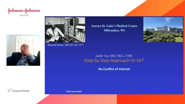 An Image From "Intracardiac tracings during EP Studies for diagnosis of SVT with Jasbir Sra, MD"