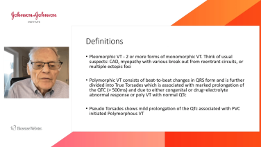 An Image From "Approach to diagnosis and treatment of Polymorphic VT with Melvin Scheinman, MD"