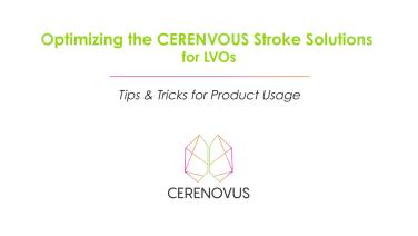 An Image From "Cerenovus Stroke Solutions with Orlando Diaz, MD"