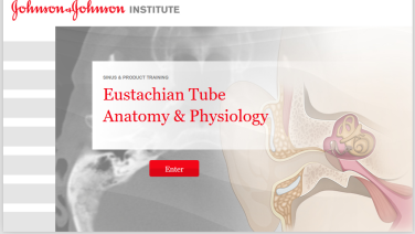 An image from the "Eustachian Tube Anatomy & Physiology" on JnJInstitute.com website