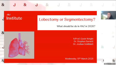 Thoracic Webinar - Lobectomy or Segmentectomy