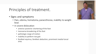 Image from Management of Lis Franc Injuries - Alan Ng, DPM
