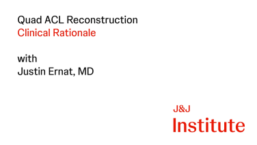 image from Quad Tendon ACL Reconstruction with Justin Ernat, MD