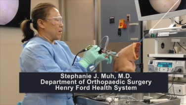 Image from Suture Anchor Placement for Labral Tear with Stephanie Muh, MD