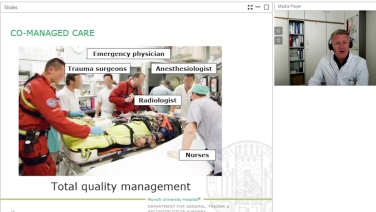 Image from Hip Fracture Managemnet Continuum of Care with Prof. Dr. Christian Kammerlander