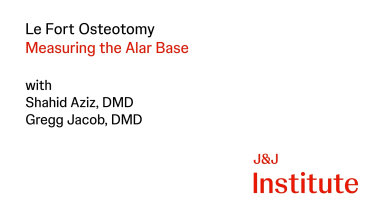 Thumbnail image from Le Fort Osteotomy with Splintless Plate Technology with Shahid Aziz, DMD & Gregg Jacob, DMD
