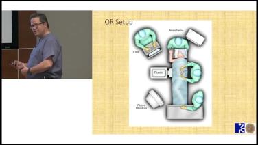 Slide from Left Lateral Retro Approach - Anatomy OR Setup and Good Fluoro with Andrew Sama MD