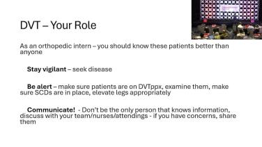 Slide from Keeping Patients Alive: DVT, MI, PE with Ryan Anthony, MD