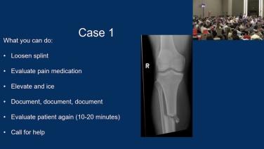 Slide from Compartment Syndrome with John C. Hagedorn, II, MD