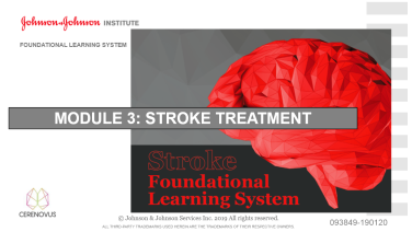 An image from the "Stroke Treatment" on JnJInstitute.com website