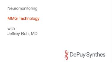 Neuromonitoring Techniques with Jeffrey Roh, MD